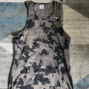 GymShark Camo Tank M